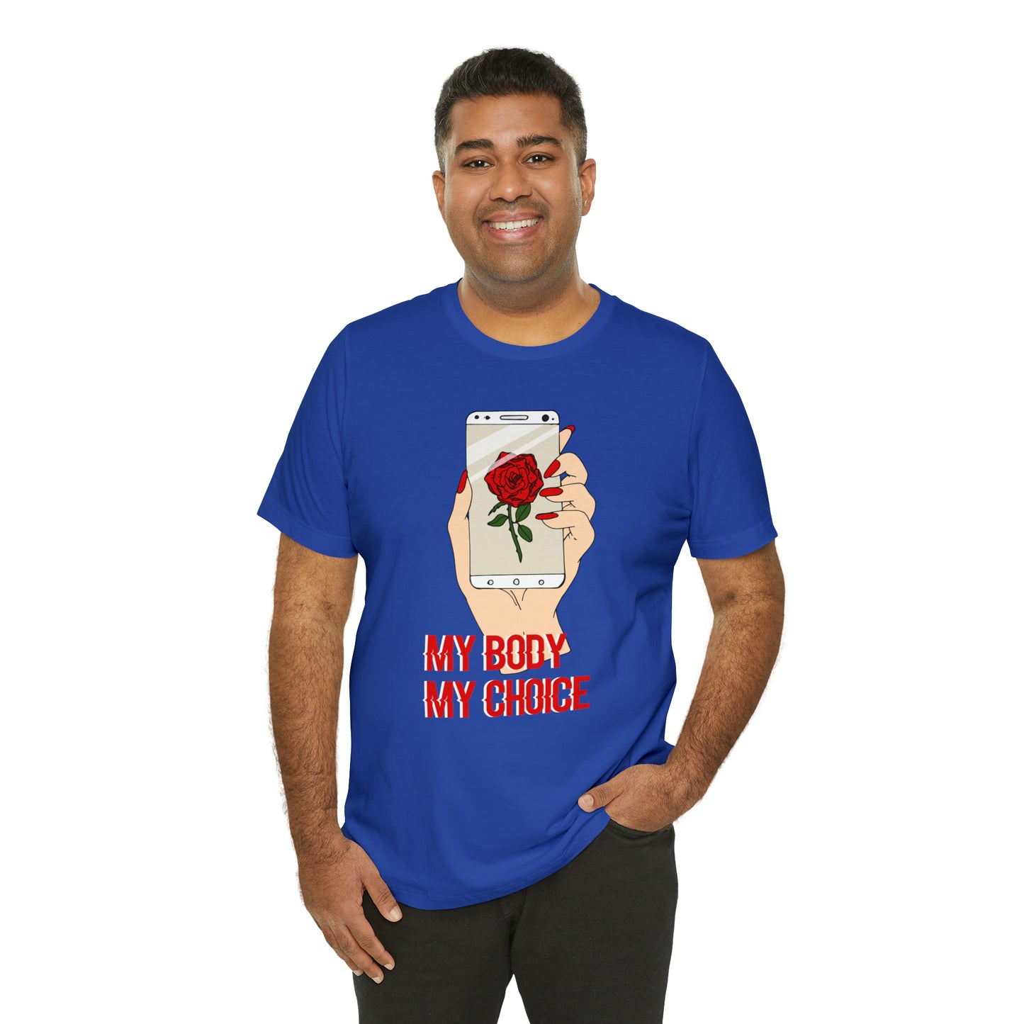 My Body is A Rose its My Choice T-Shirt