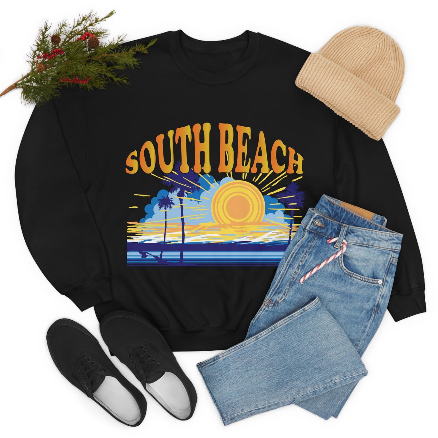 South Beach Crewneck Sweatshirt