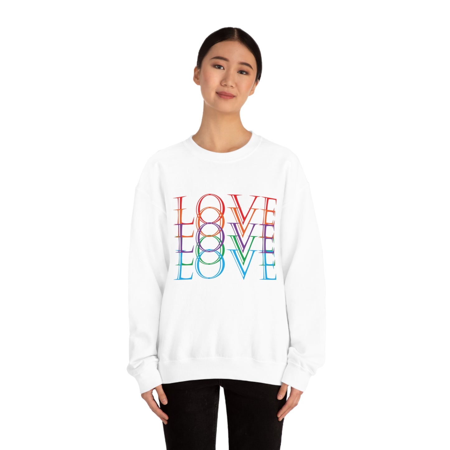 Love in Many Ways Crewneck Sweatshirt