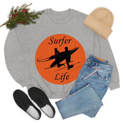 Surfer Life Crewneck Sweatshirt