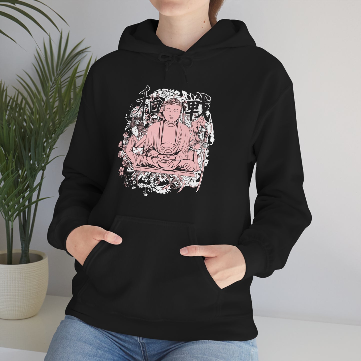 Pink Buddha Hoodie