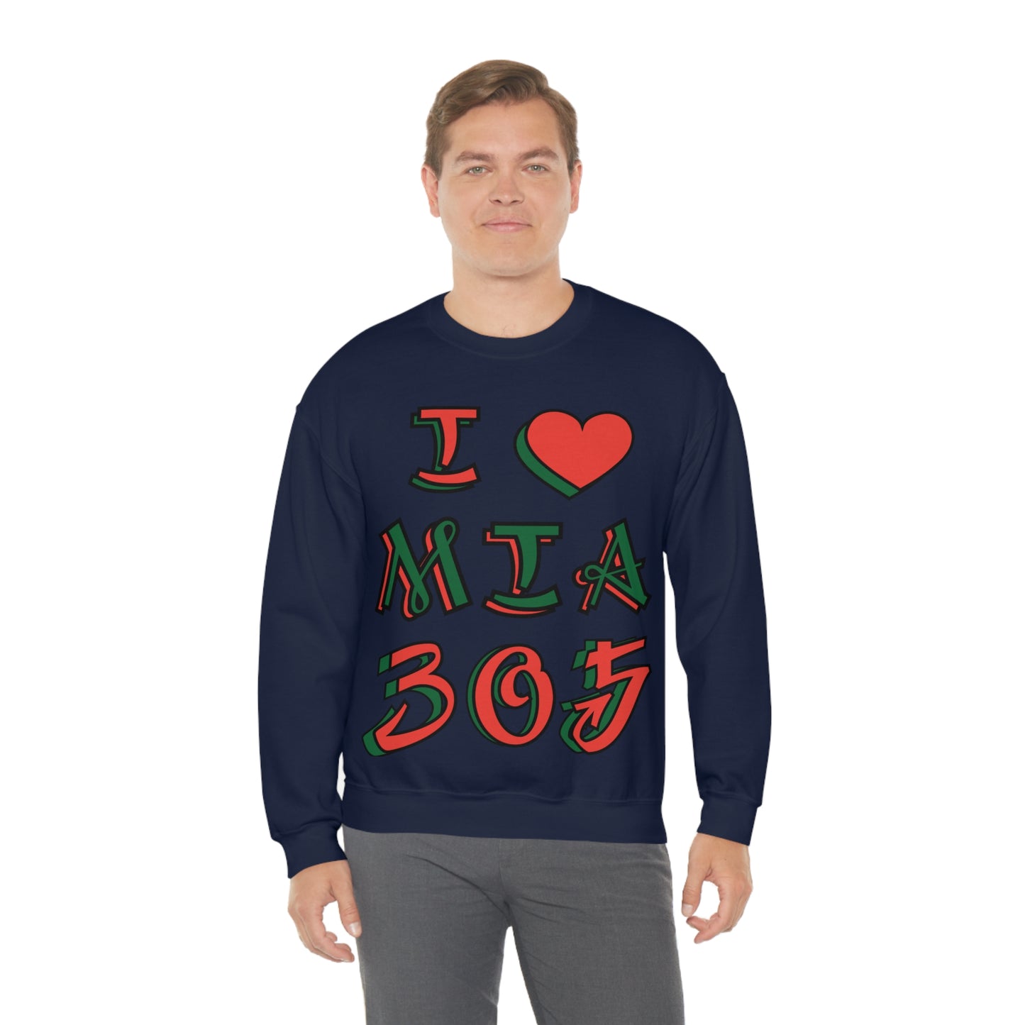 I love MIA 305 Crewneck Sweatshirt