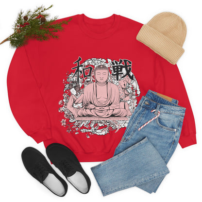 Pink Buddha Crewneck Sweatshirt