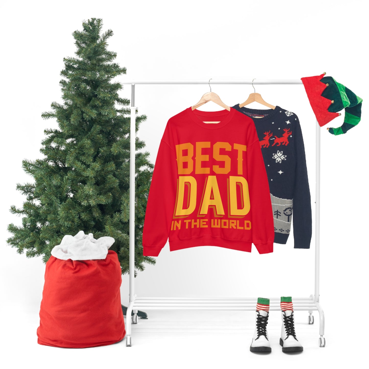 Best Dad in the world Crewneck Sweatshirt