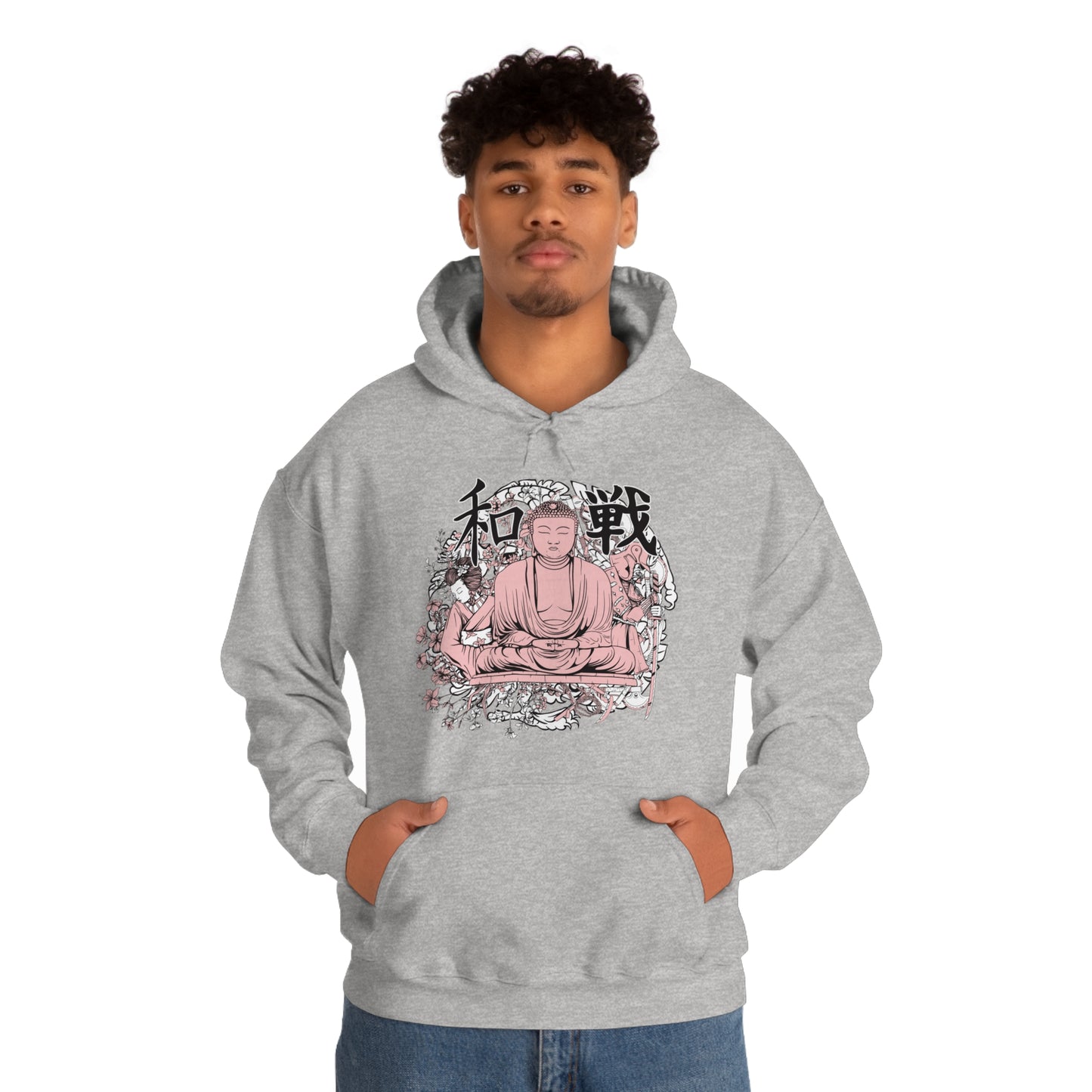 Pink Buddha Hoodie