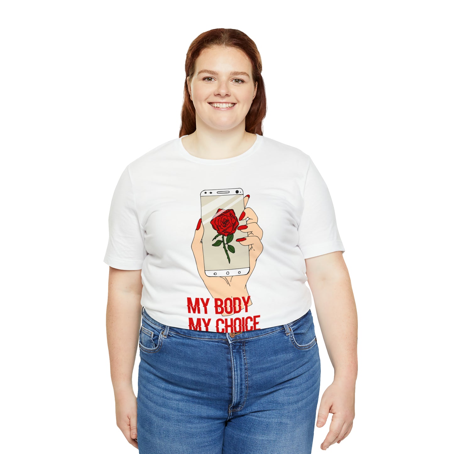 My Body is A Rose its My Choice T-Shirt