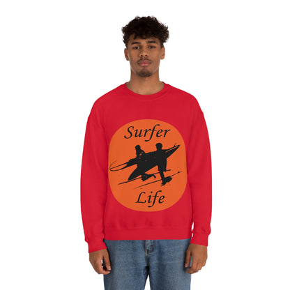 Surfer Life Crewneck Sweatshirt