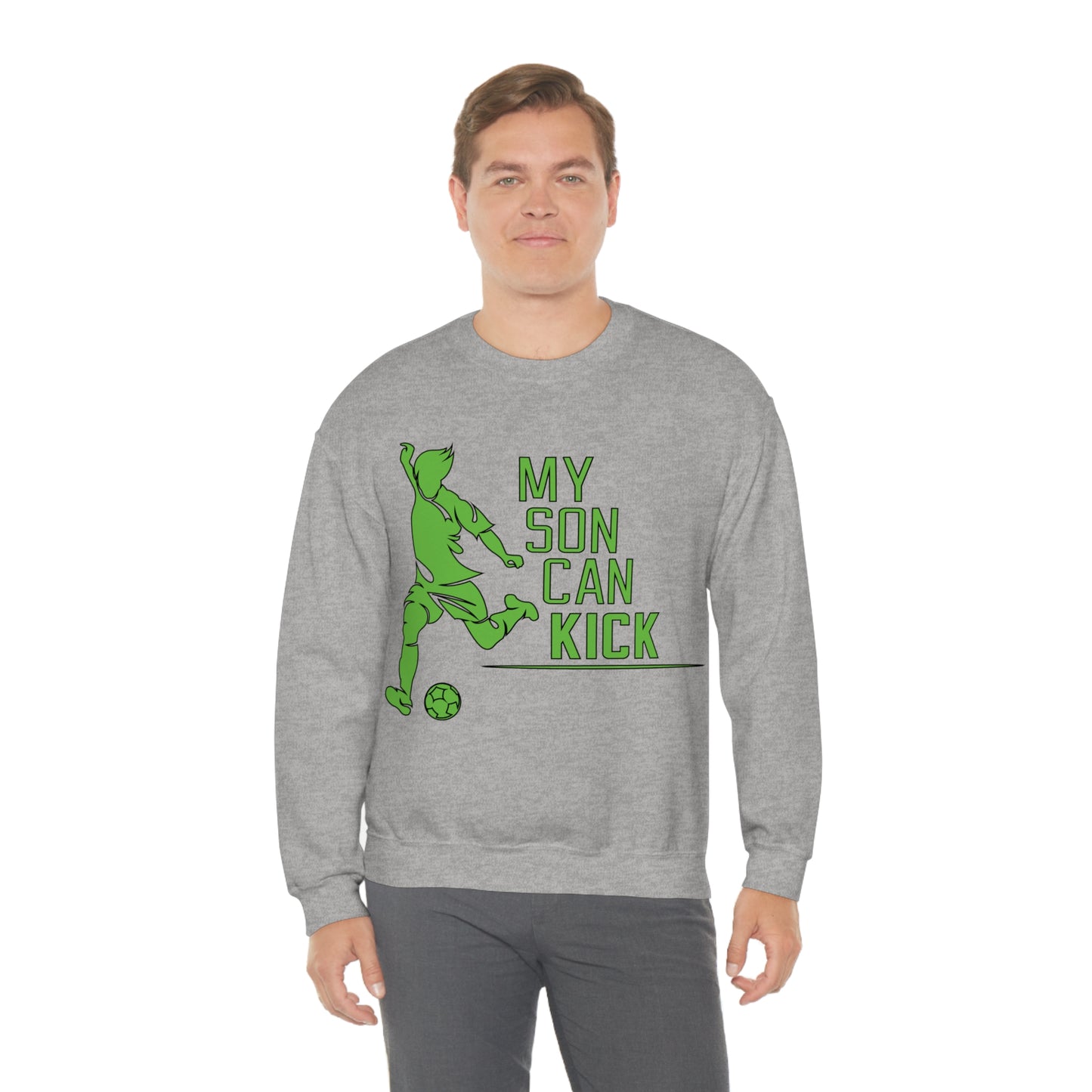 My son kick Crewneck Sweatshirt