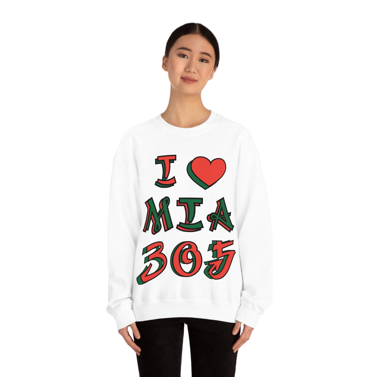 I love MIA 305 Crewneck Sweatshirt