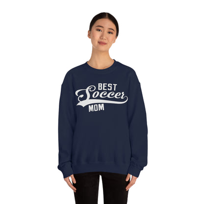 Best-soccer mom Crewneck Sweatshirt