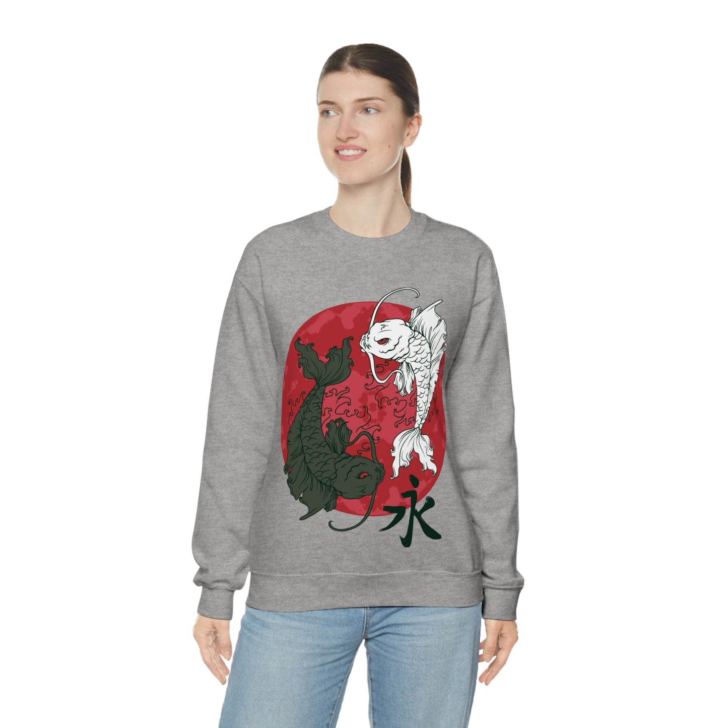 Koi Fish Crewneck Sweatshirt