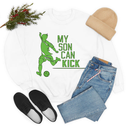 My son kick Crewneck Sweatshirt