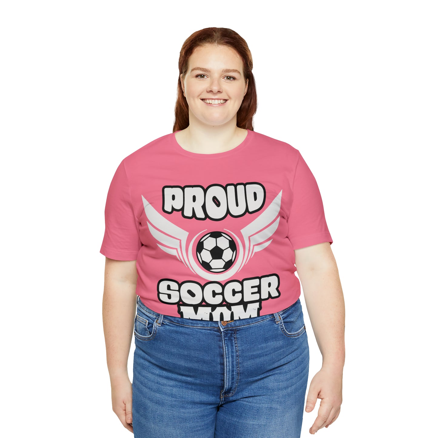 Proud S o c c e r Mom T-Shirt