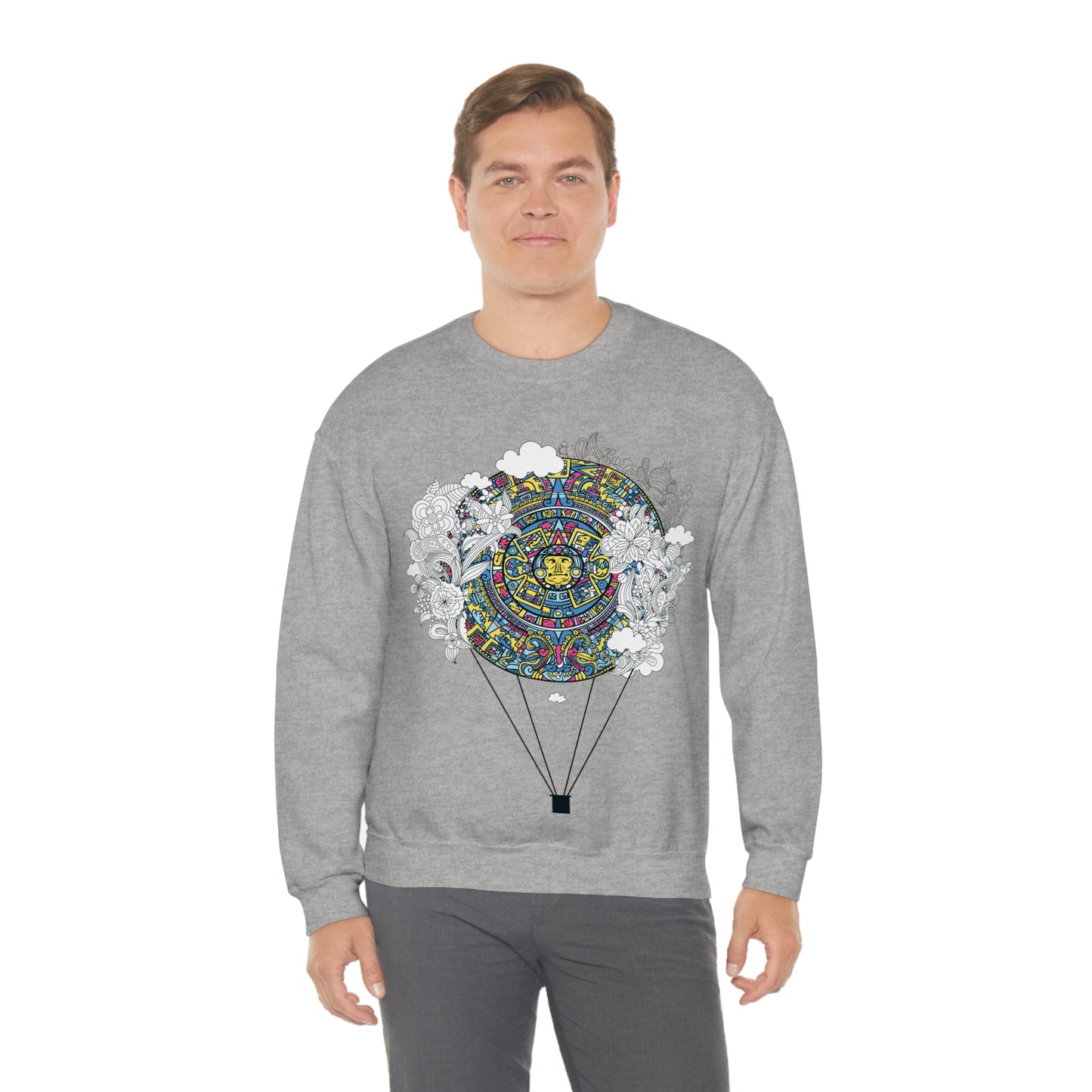 Chinese Air Balloon Crewneck Sweatshirt