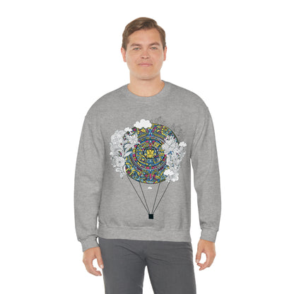 Chinese Air Balloon Crewneck Sweatshirt