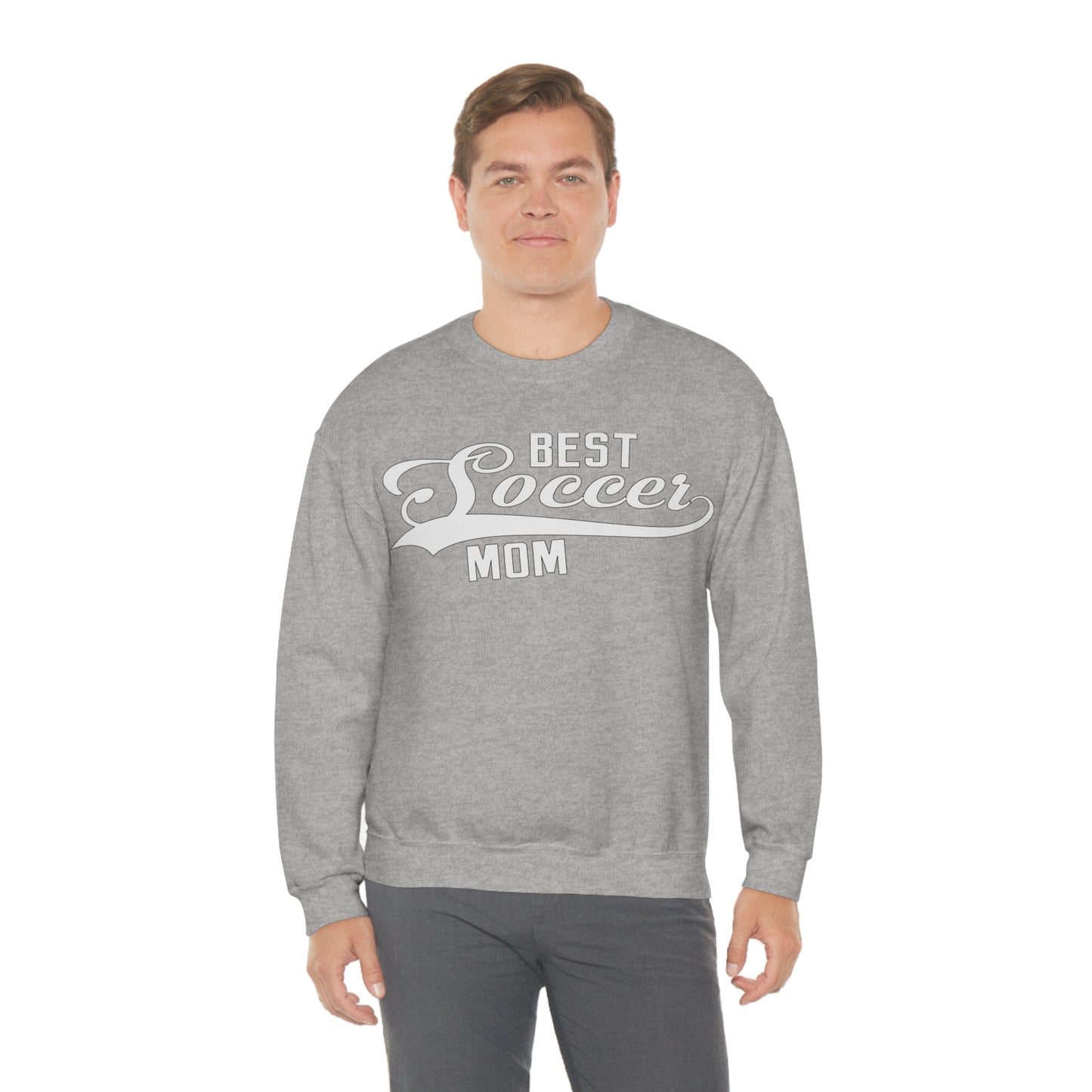 Best-soccer mom Crewneck Sweatshirt