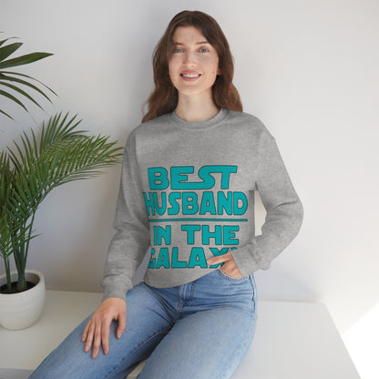 Best Husband in the galaxy Crewneck Sweatshirt