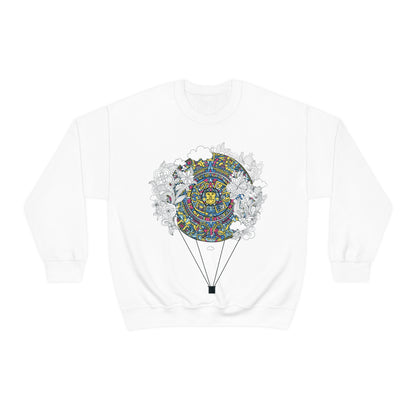 Chinese Air Balloon Crewneck Sweatshirt