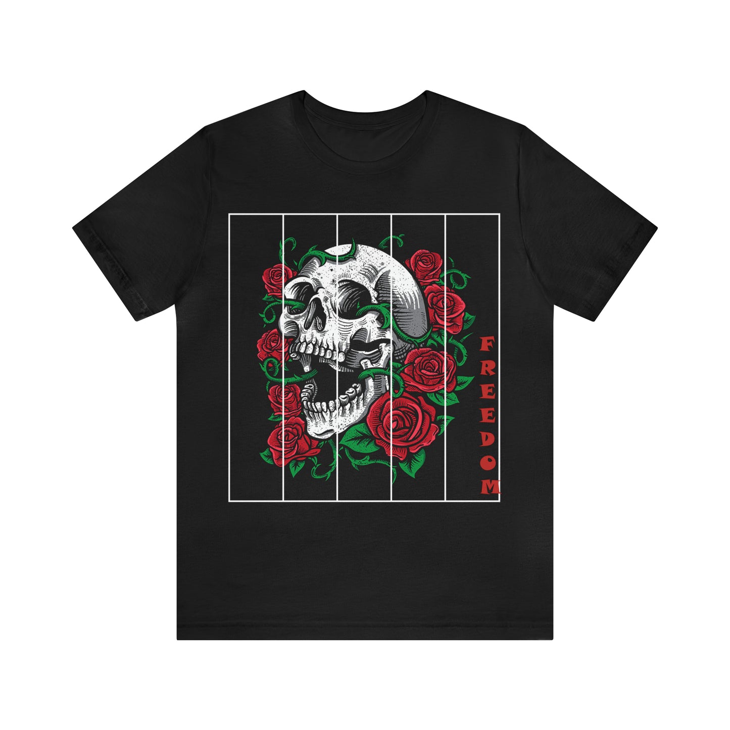 Freedom Death Roses T-Shirt