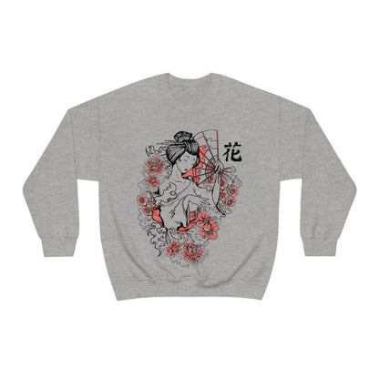 Japanese Goddess Crewneck Sweatshirt