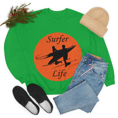 Surfer Life Crewneck Sweatshirt