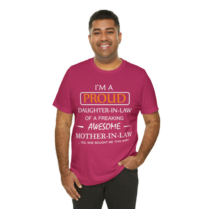 I'm A Proud Daughter in Law T-Shirt