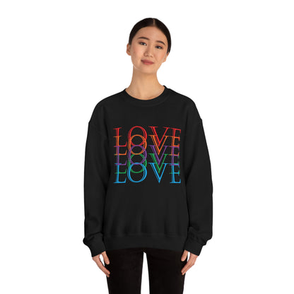 Love in Many Ways Crewneck Sweatshirt