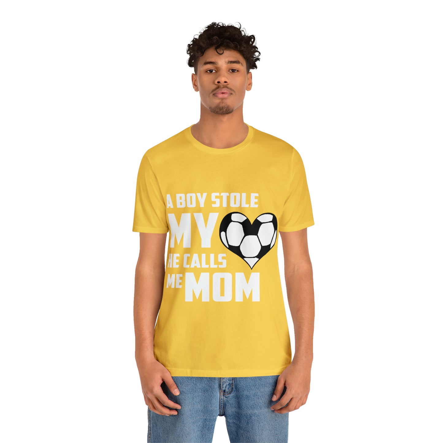 A boy stole my heart he calls me Mom T-Shirt