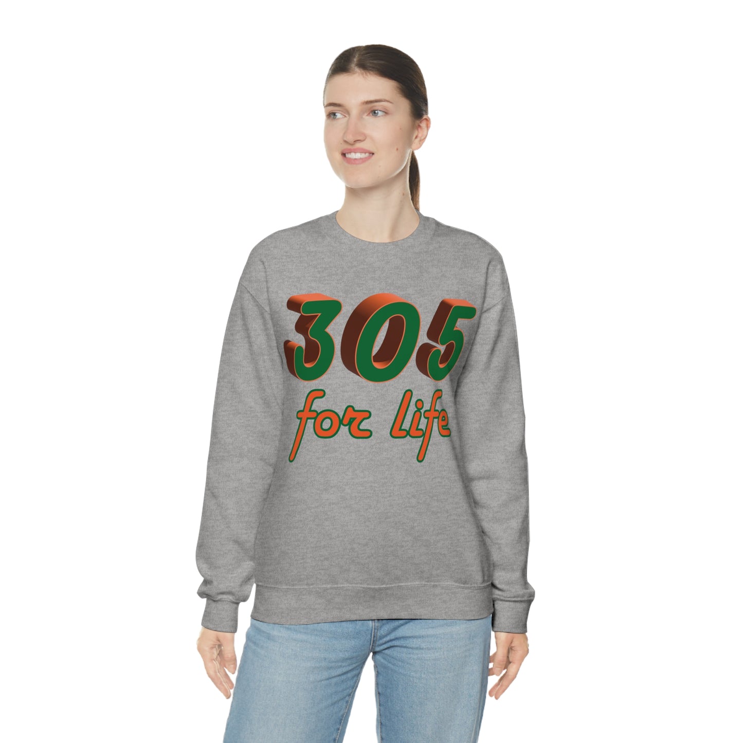 305 for life Crewneck Sweatshirt