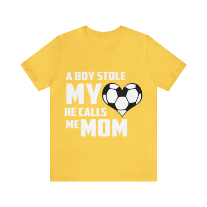 A boy stole my heart he calls me Mom T-Shirt