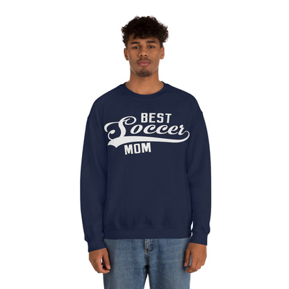 Best-soccer mom Crewneck Sweatshirt