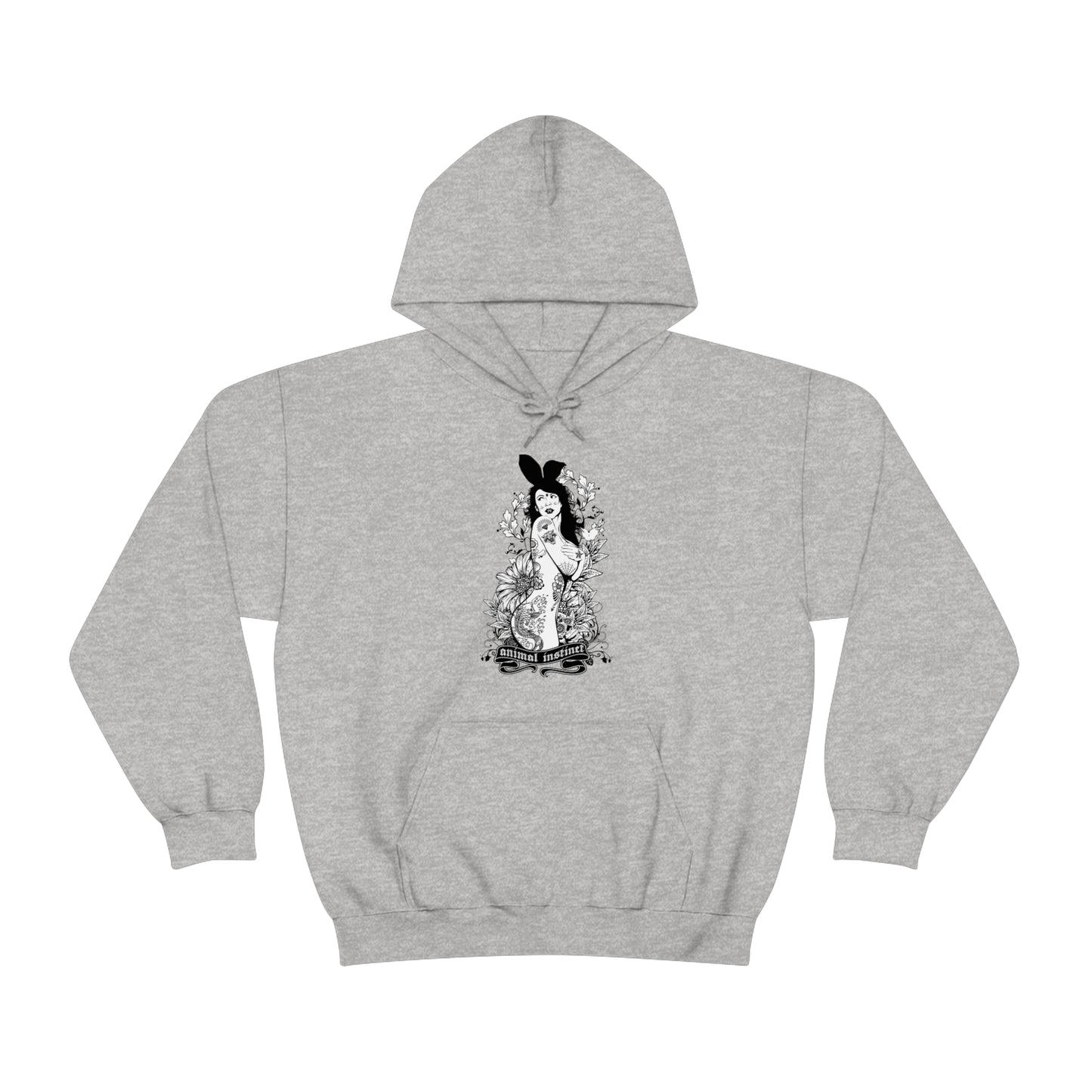 Animal Instinct Tattoo Hoodie