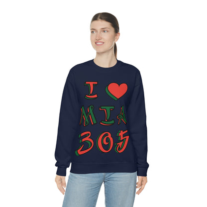 I love MIA 305 Crewneck Sweatshirt