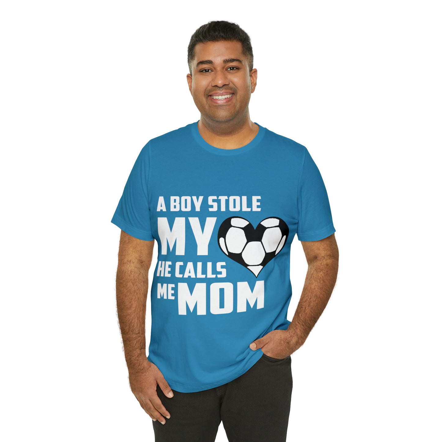 A boy stole my heart he calls me Mom T-Shirt