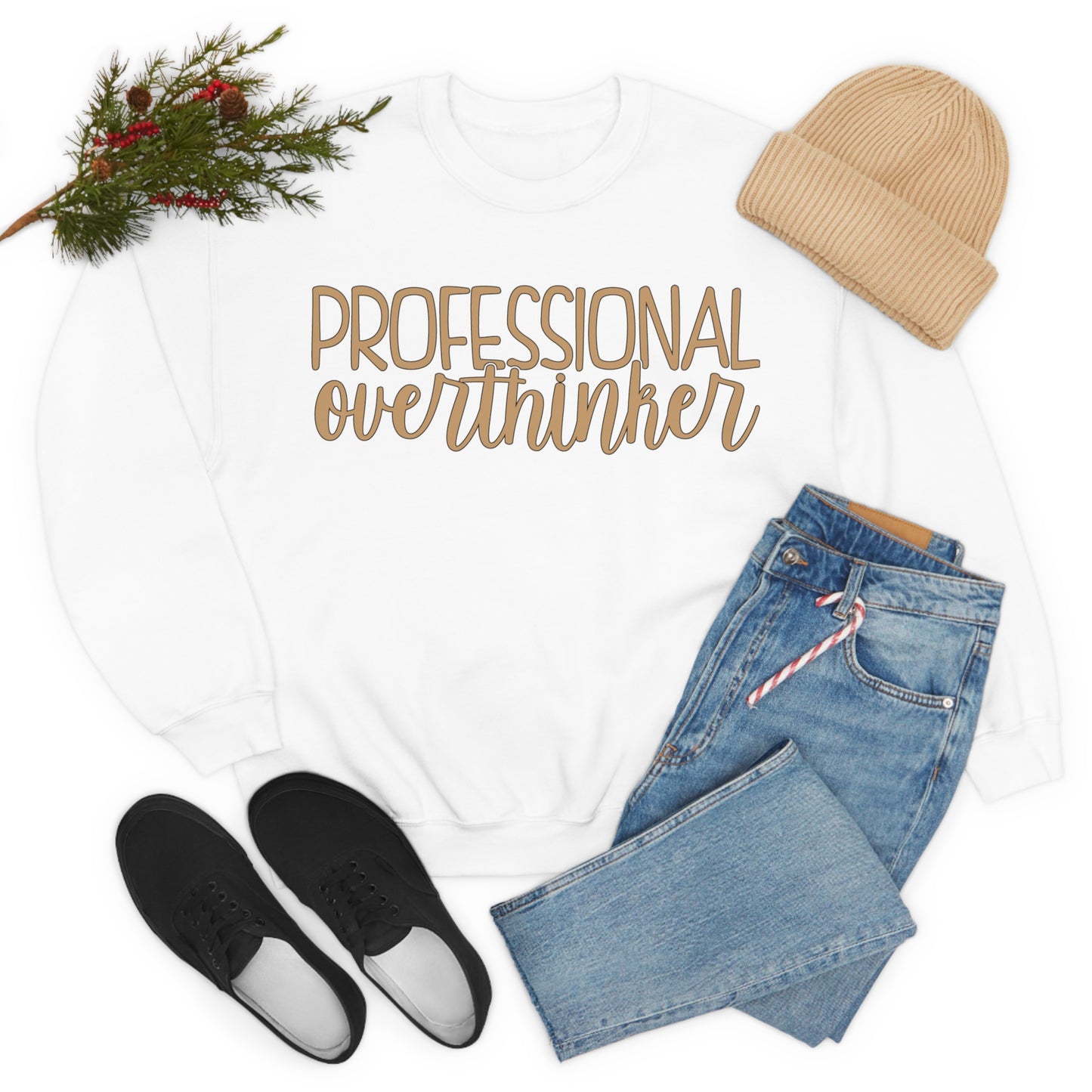 Professional Overthinker Crewneck Sweatshirt