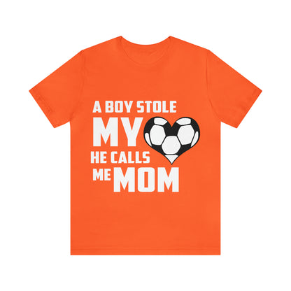 A boy stole my heart he calls me Mom T-Shirt