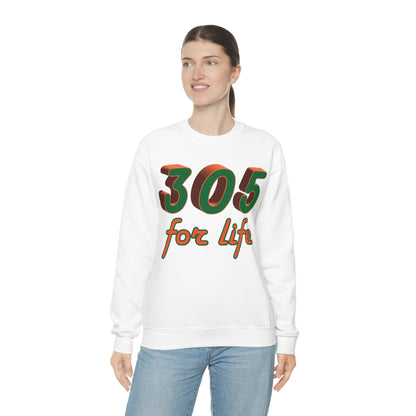 305 for life Crewneck Sweatshirt