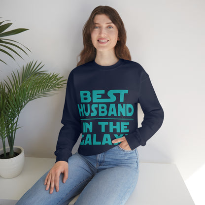 Best Husband in the galaxy Crewneck Sweatshirt