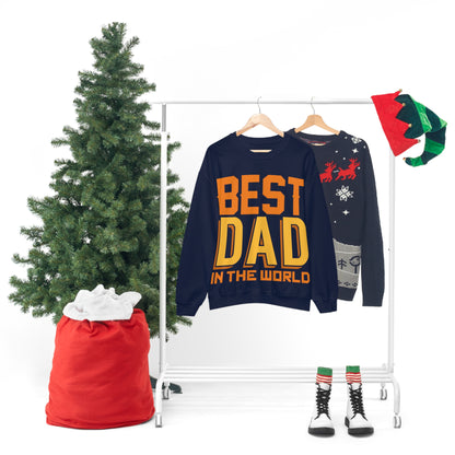 Best Dad in the world Crewneck Sweatshirt