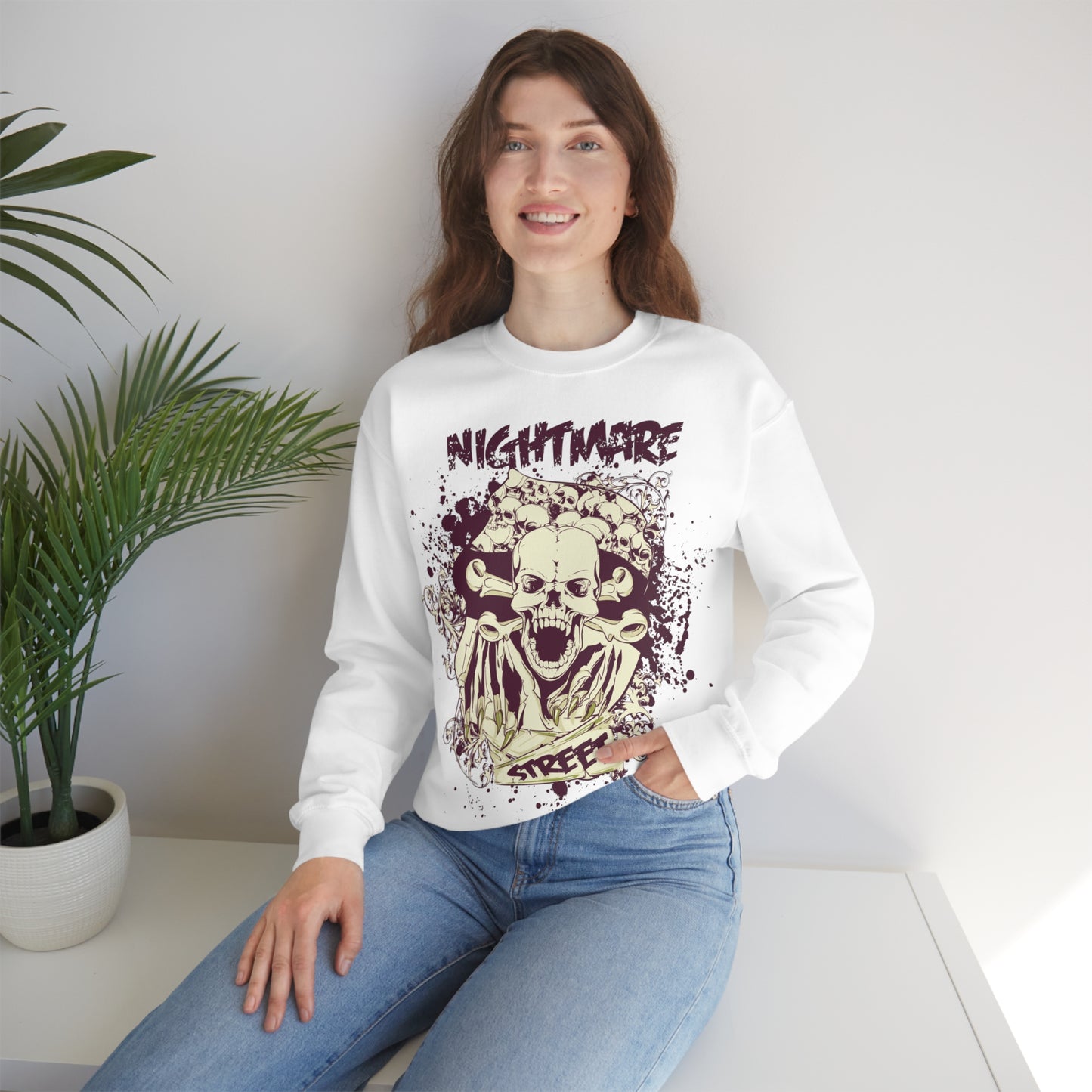 Nightmare Street Crewneck Sweatshirt