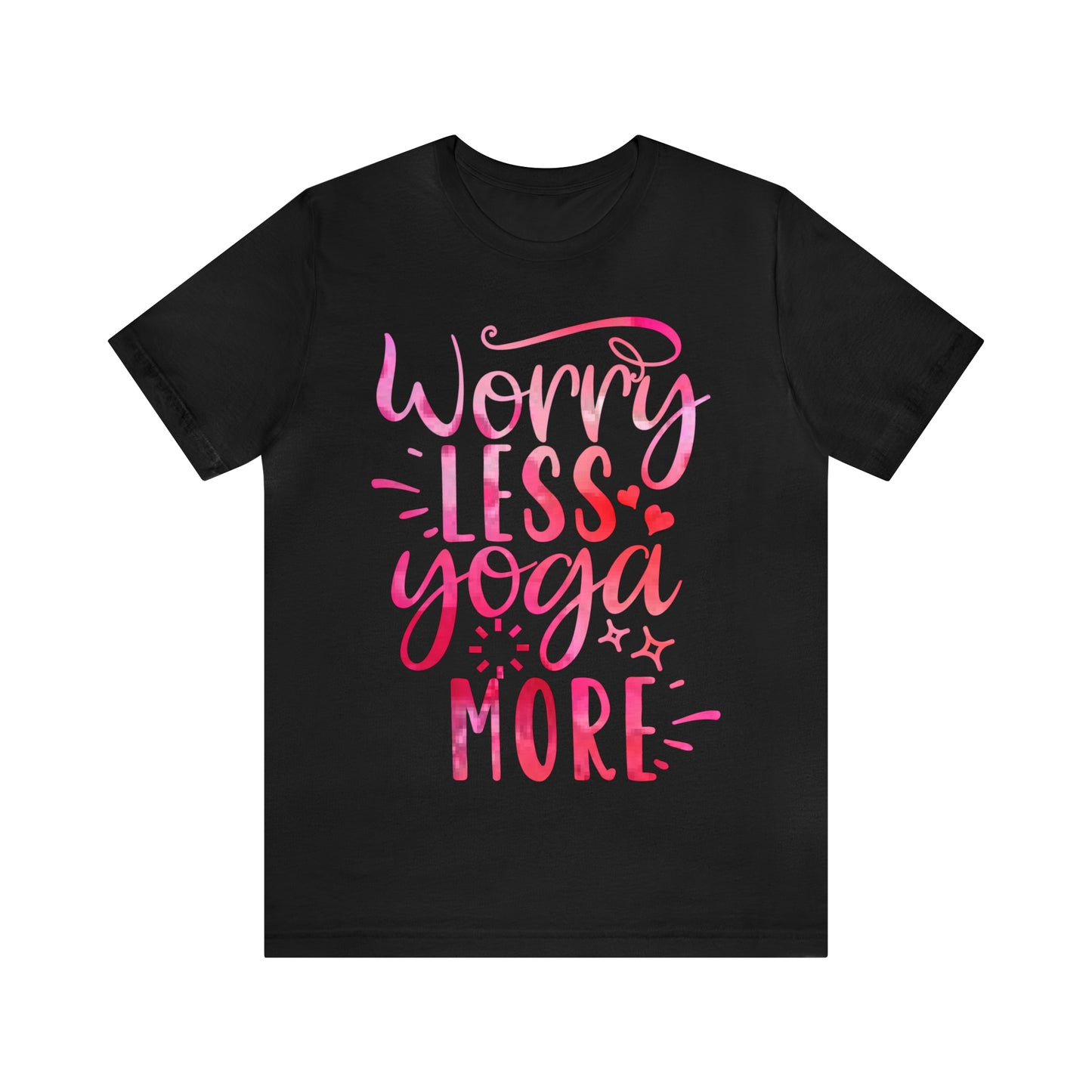 Worry Less Yoga More T-Shirt