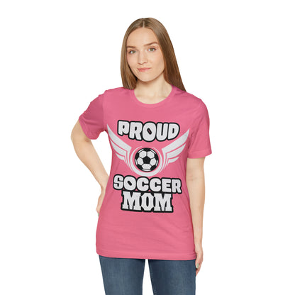 Proud S o c c e r Mom T-Shirt