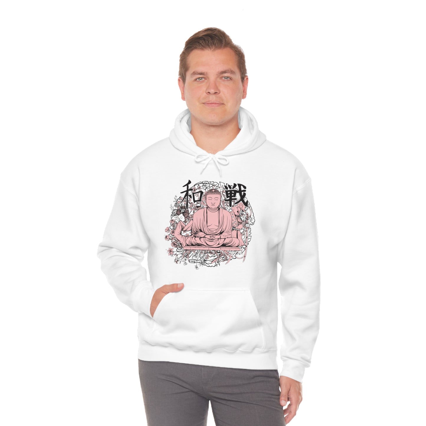 Pink Buddha Hoodie