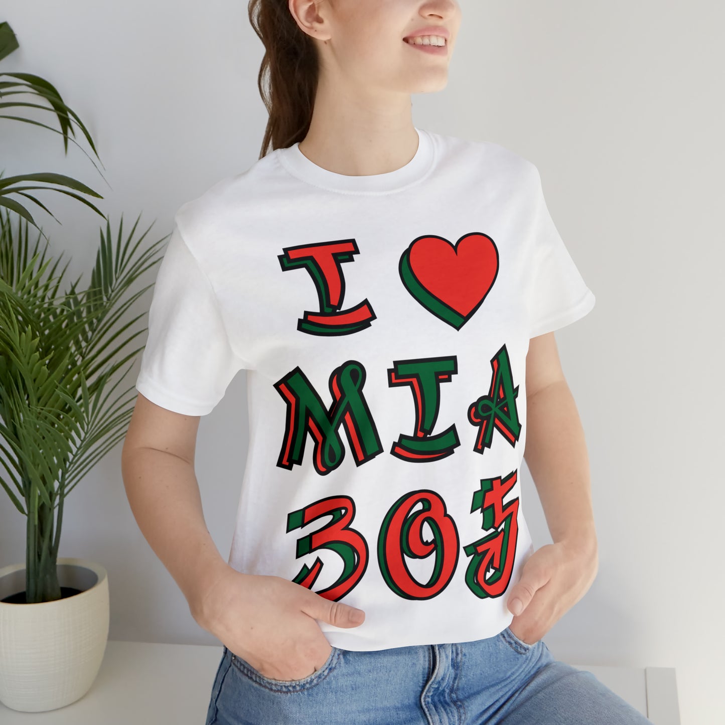 I love MIA 305 T-Shirt