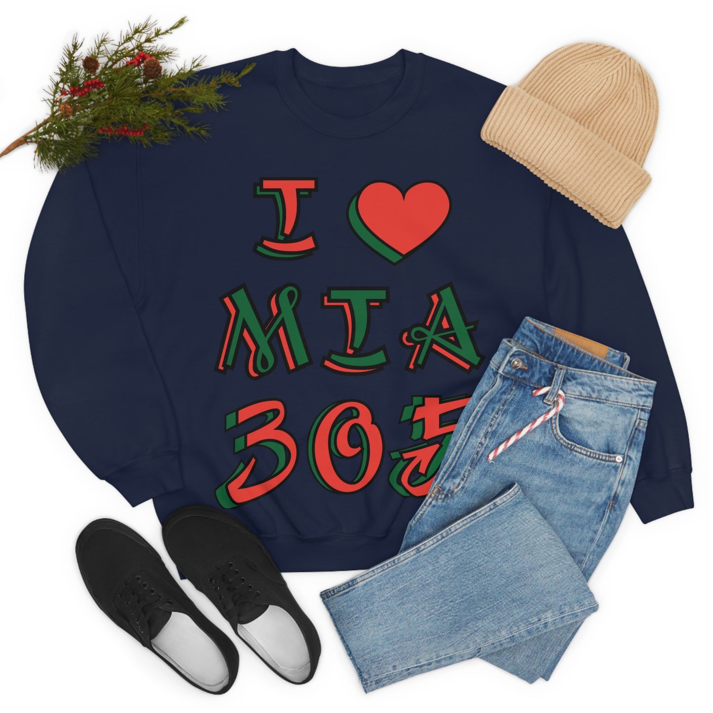 I love MIA 305 Crewneck Sweatshirt