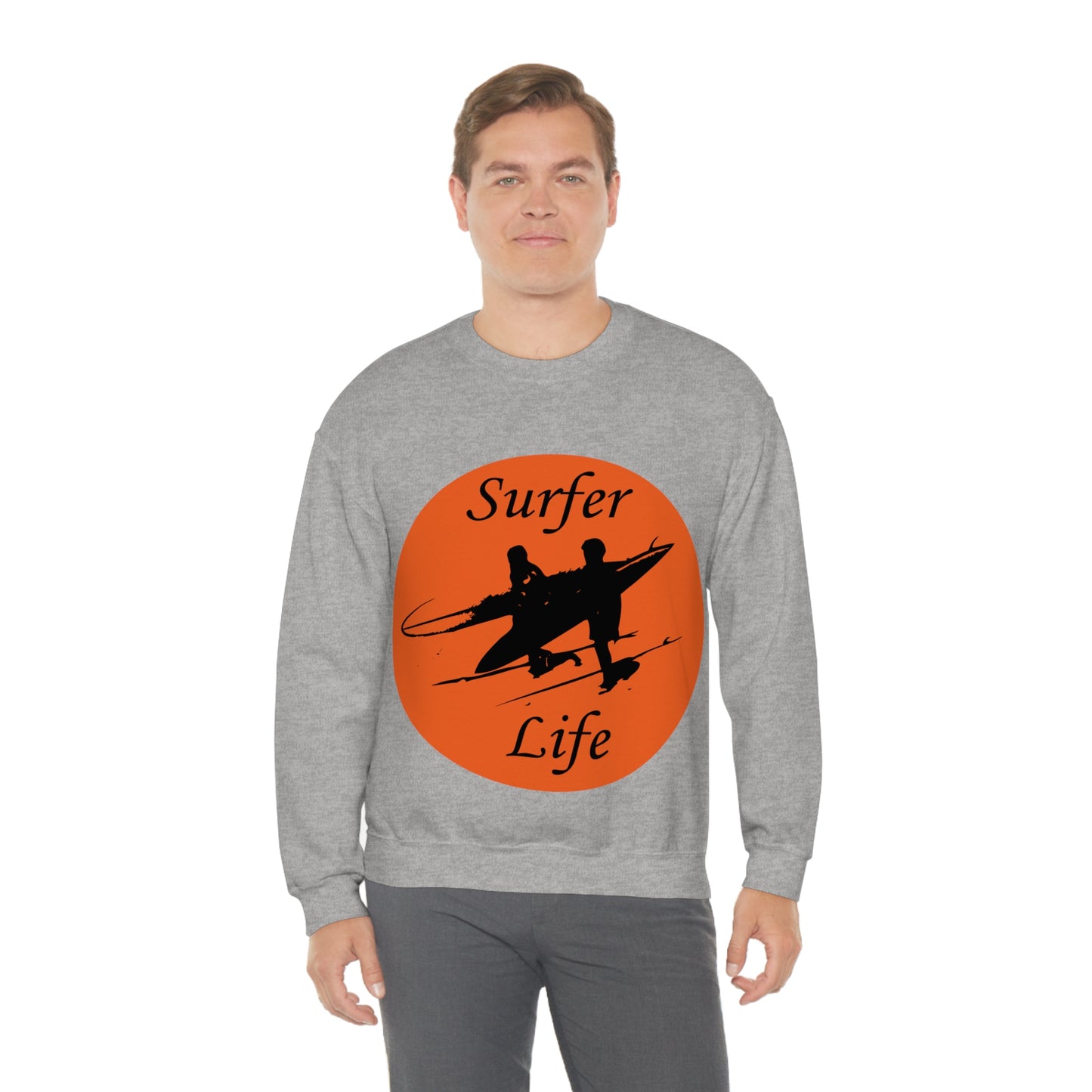 Surfer Life Crewneck Sweatshirt