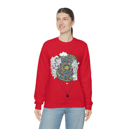 Chinese Air Balloon Crewneck Sweatshirt