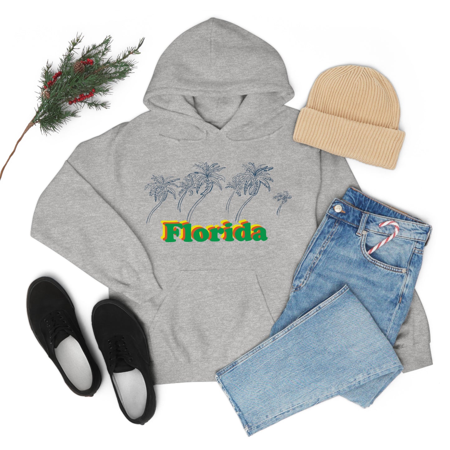 Florida Palm Tree Hoodie