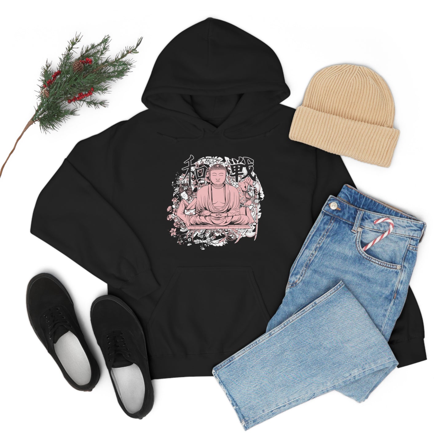 Pink Buddha Hoodie