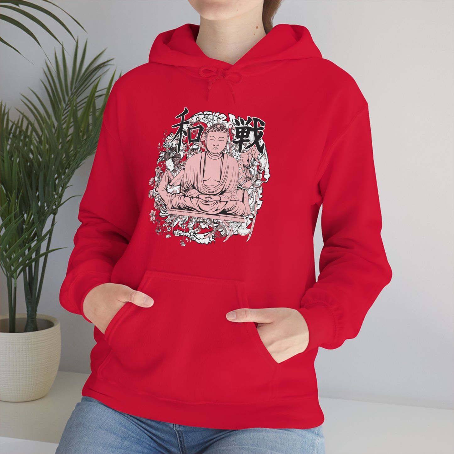 Pink Buddha Hoodie